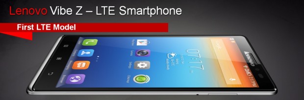 Das Vibe Z unterstützt LTE, im Inneren ist ein Snapdragon-800-Prozessor eingebaut. (Bild: Lenovo)